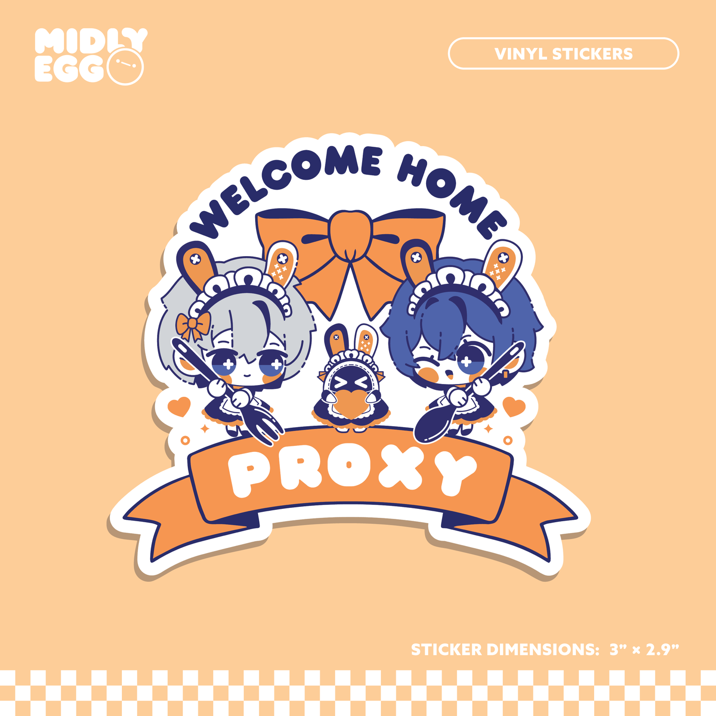 Welcome Home Proxy Sticker