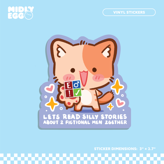 Silly Fanfic Sticker