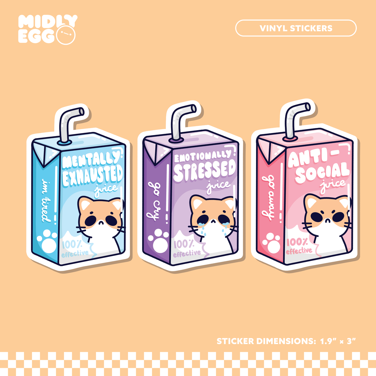 Juice Box Sticker