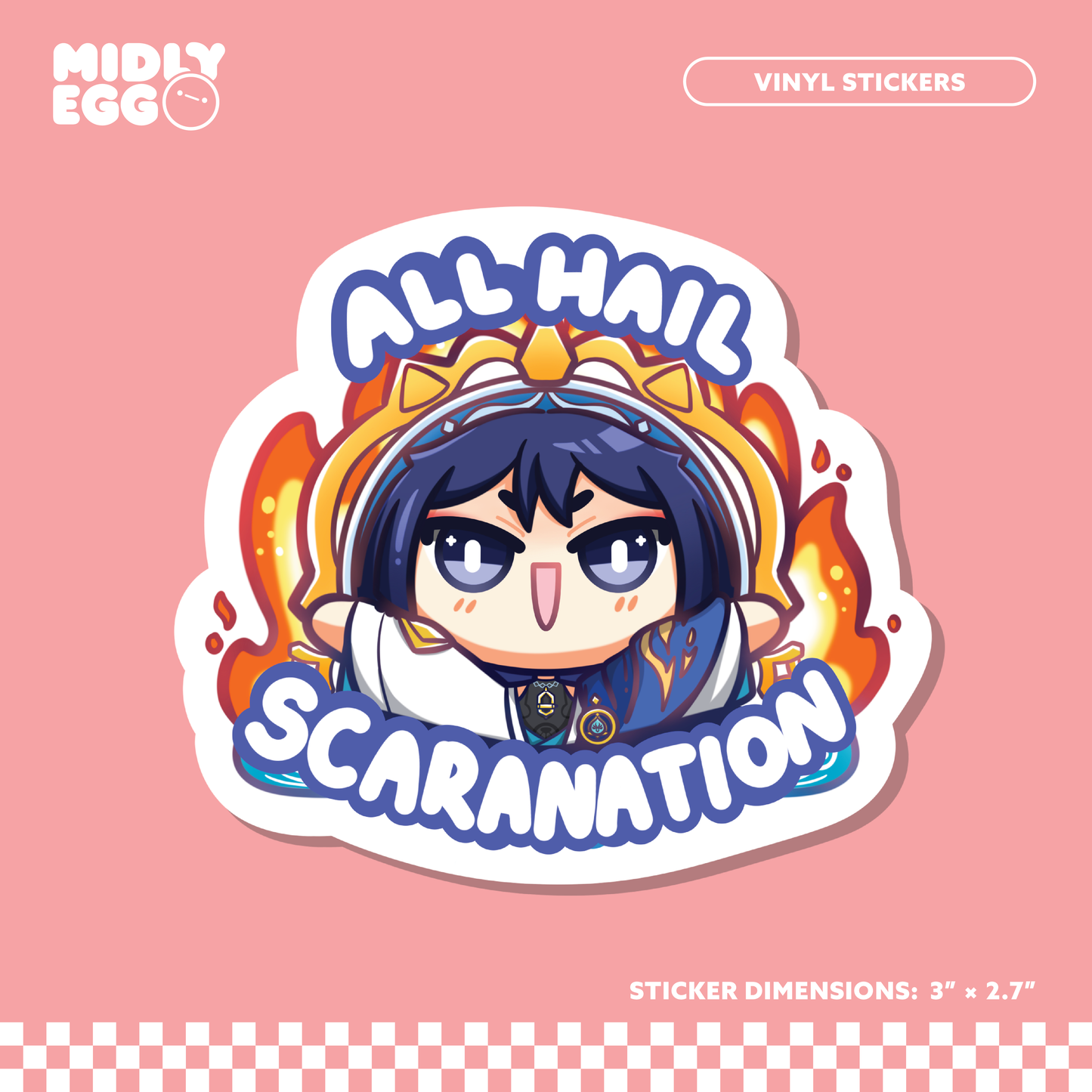 Scaranation Sticker