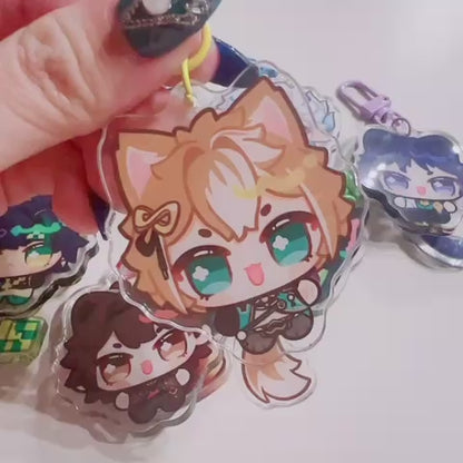 Genshin Tail Wagging Keychain