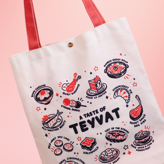 A Taste of Teyvat Tote Bag